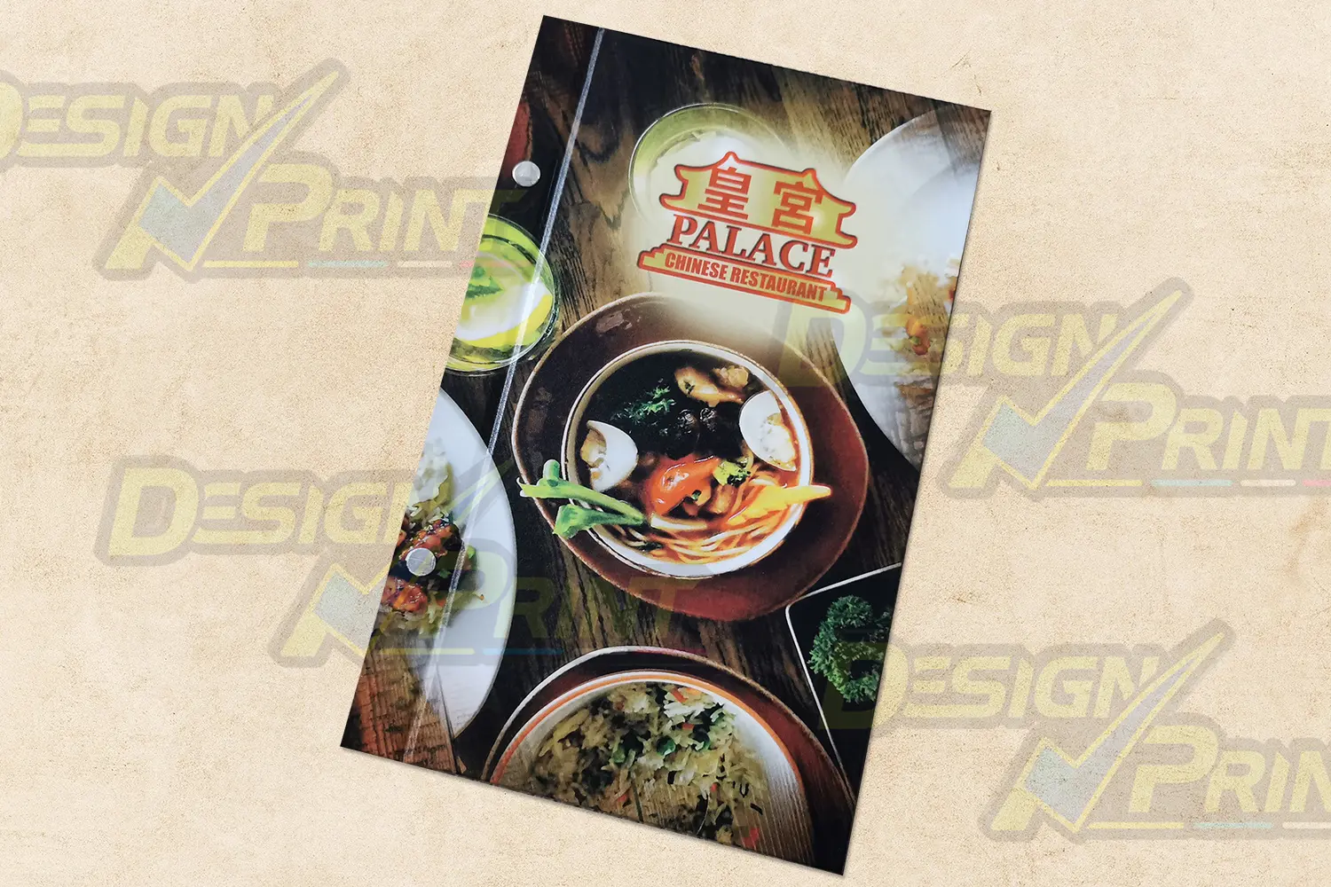 Hardcover Restaurant Menus